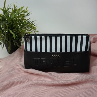 Kosmetyczka w paski NOBO NCOS-I0040-C020 - obrazek 5