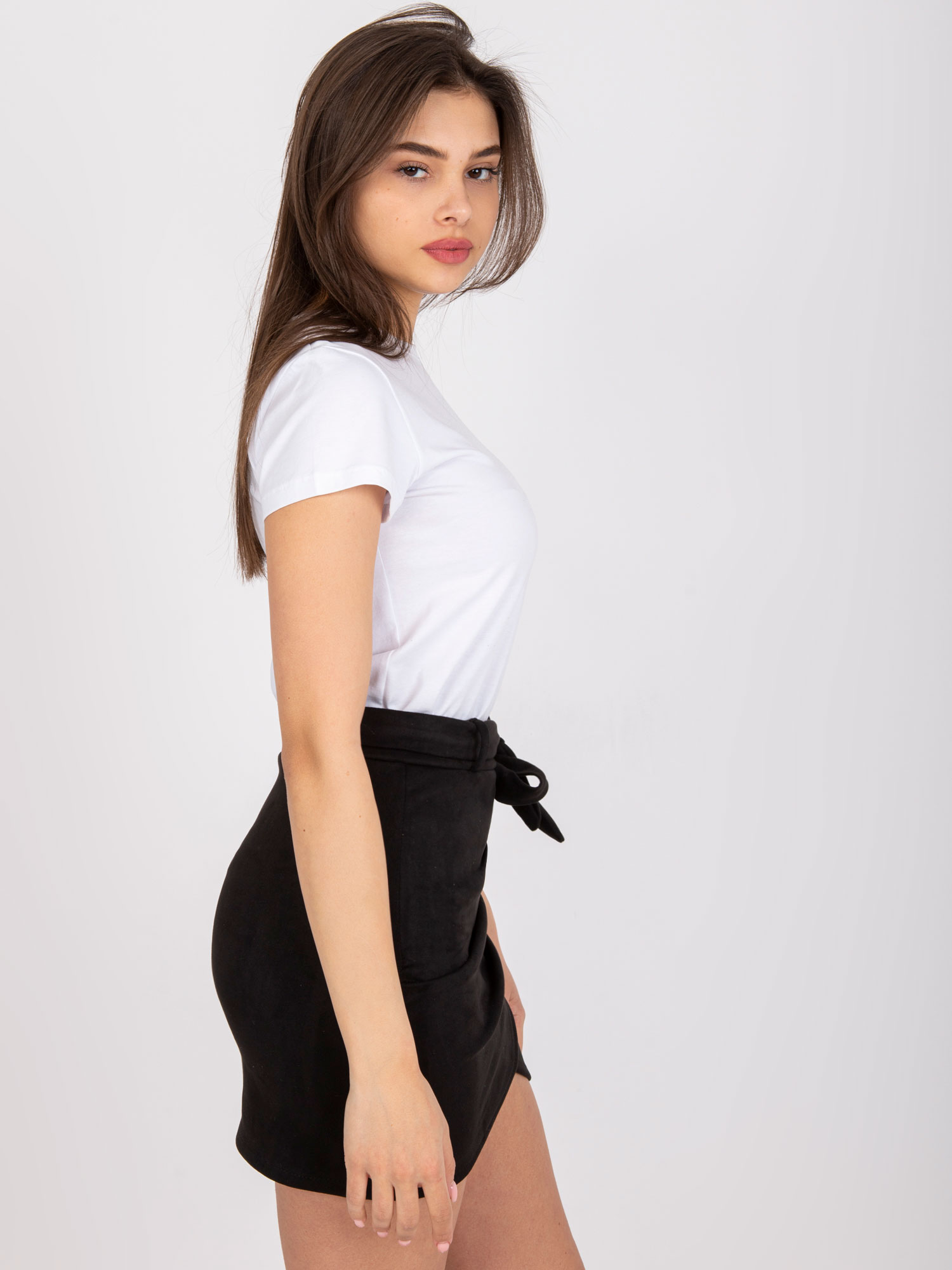Biały t-shirt basic - obrazek 6